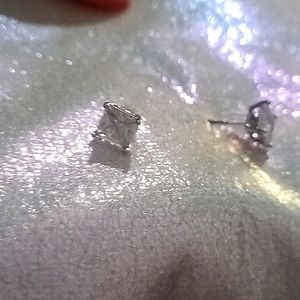 .925 CZ STUD EARRINGS